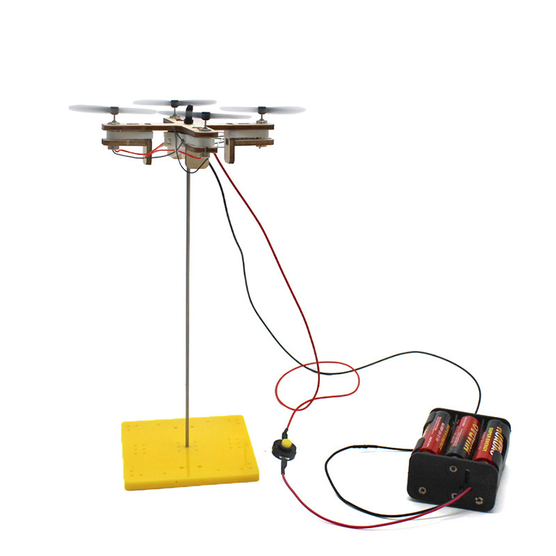 Stem Robotics Kit - Lustiges DIY-Drohnenmodell für Kinder, wissenschaftliches Spielzeug,