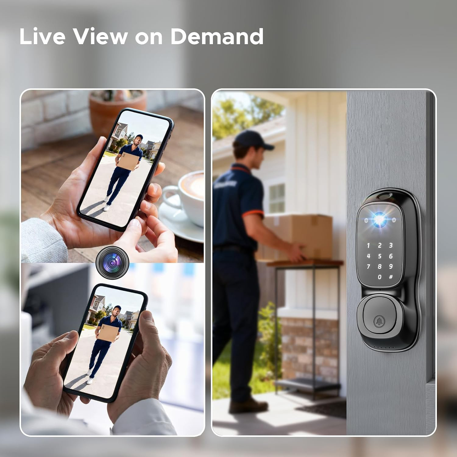 Tuya WLAN-Smart-Türschloss ‎ K – Smart Door Lock Wifi Bewertung und Preis