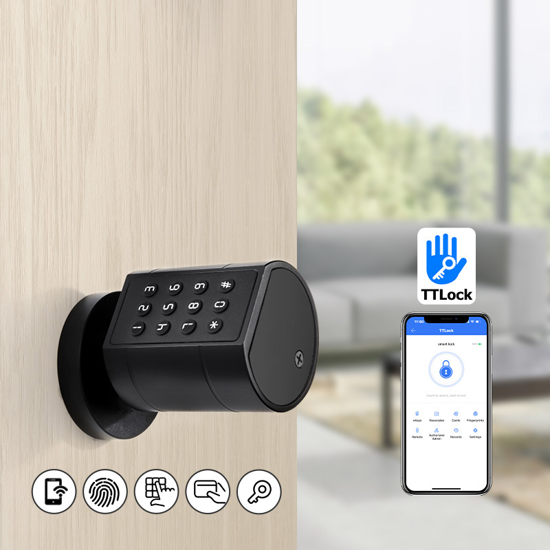 Intelligentes zylindrisches Eu – Smart Door Lock Wifi Bewertung und Preis