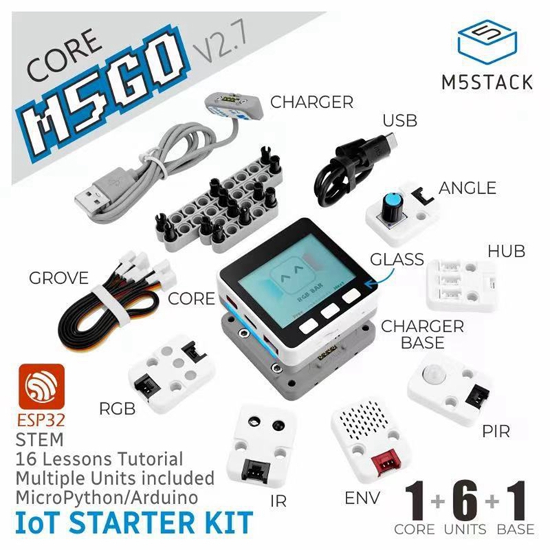 M5GO IoT Kit V2.7 IoT Anfänger – Iot Kit Beginner Bewertung und Preis