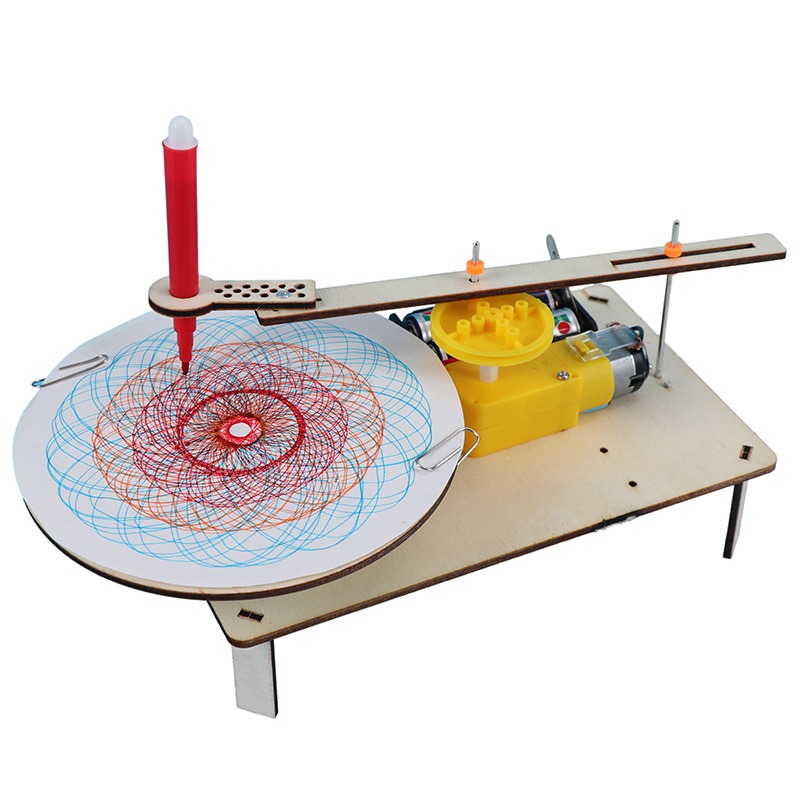 1-3 Stück DIY Holz-Elektro-Plo – Stem Robotics Kit Bewertung und Preis