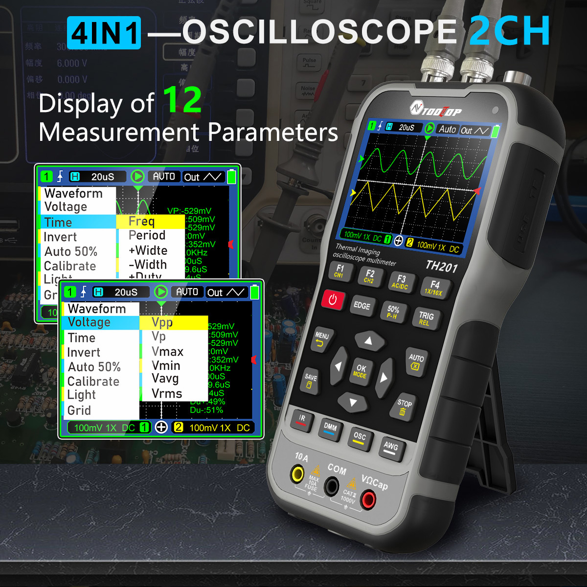 TOOLTOP TH201 4-in-1 Wärmebild – Microcontroller Kit Bewertung und Preis