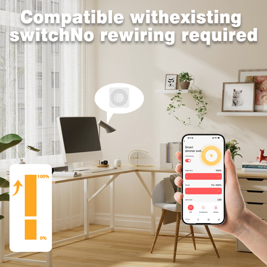 Tuya WiFi Versteckter Dimmer-S – Smart Light Switch Wifi Bewertung und Preis
